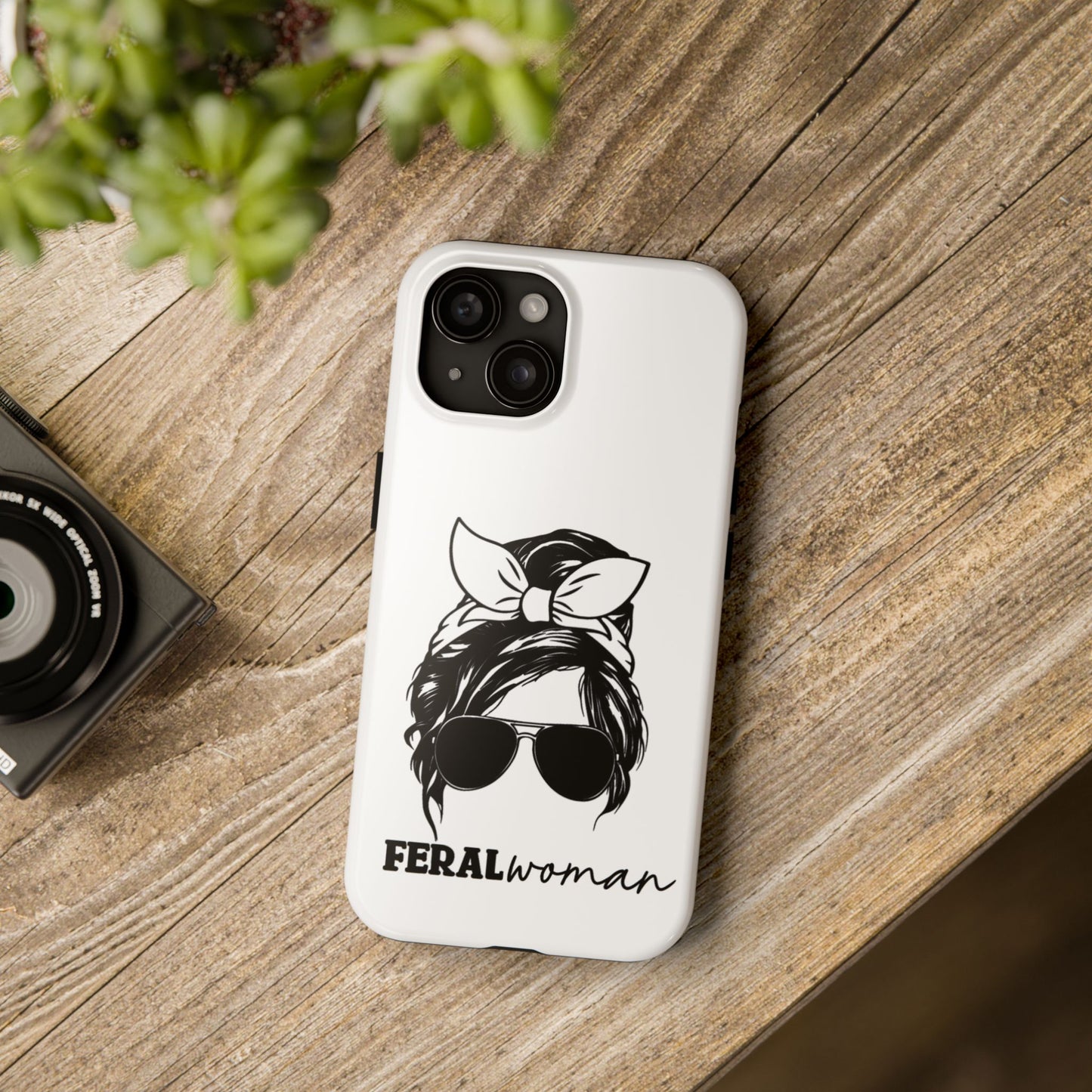 Feral Woman - Tough Phone Cases