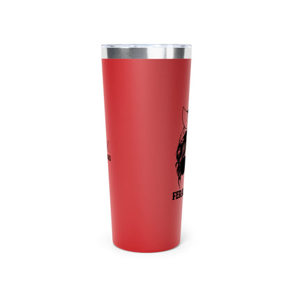 Feral Woman Copper Vacuum Insulated Tumbler, 22oz