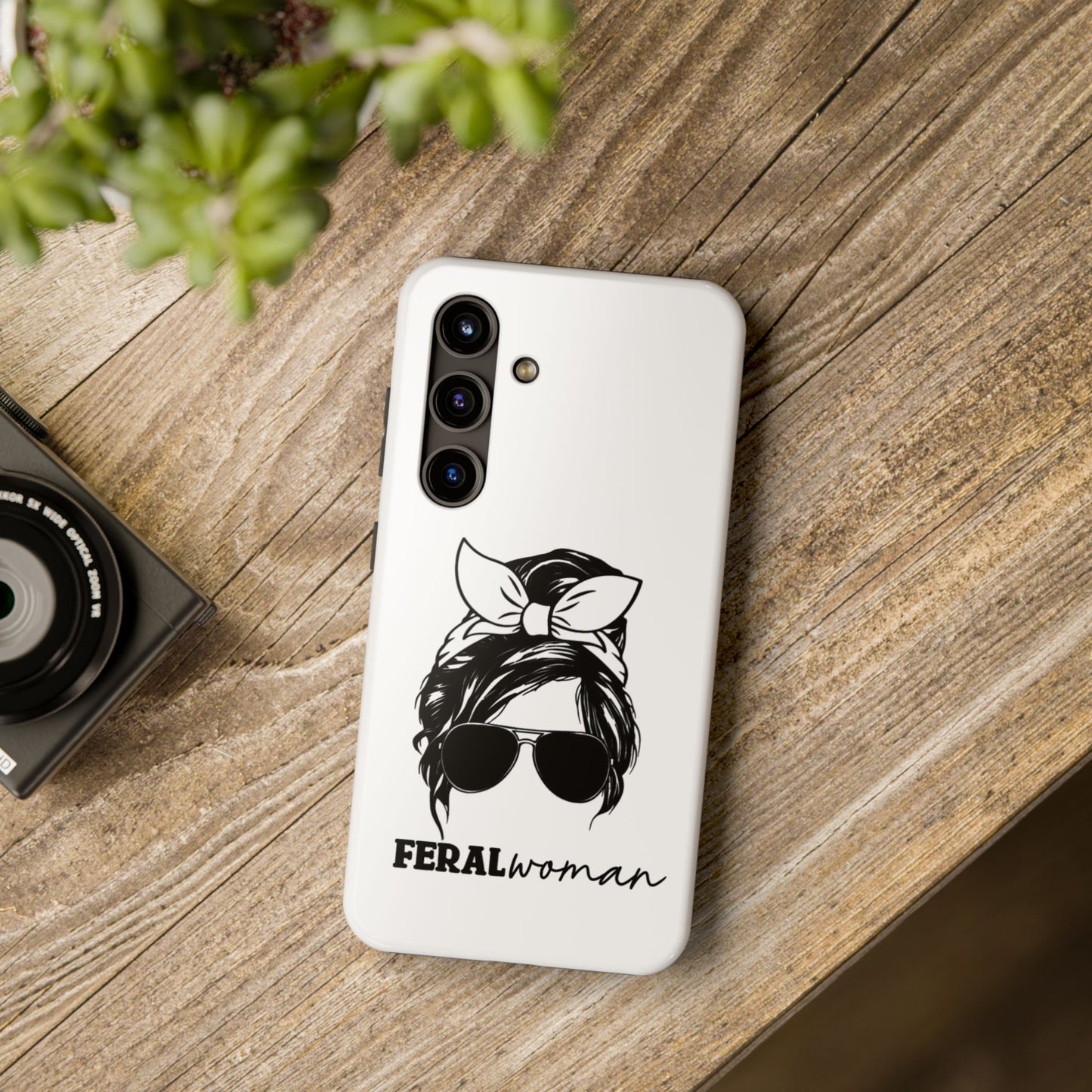 Feral Woman - Tough Phone Cases