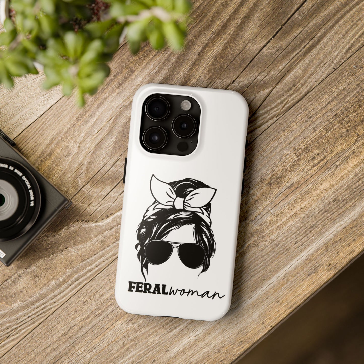 Feral Woman - Tough Phone Cases