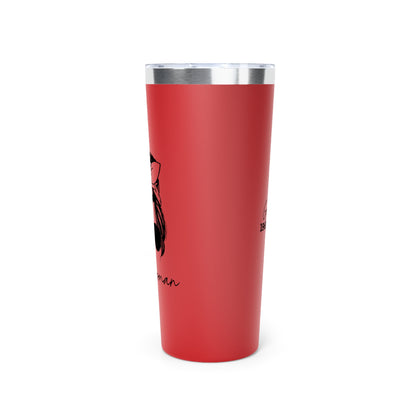 Feral Woman Copper Vacuum Insulated Tumbler, 22oz