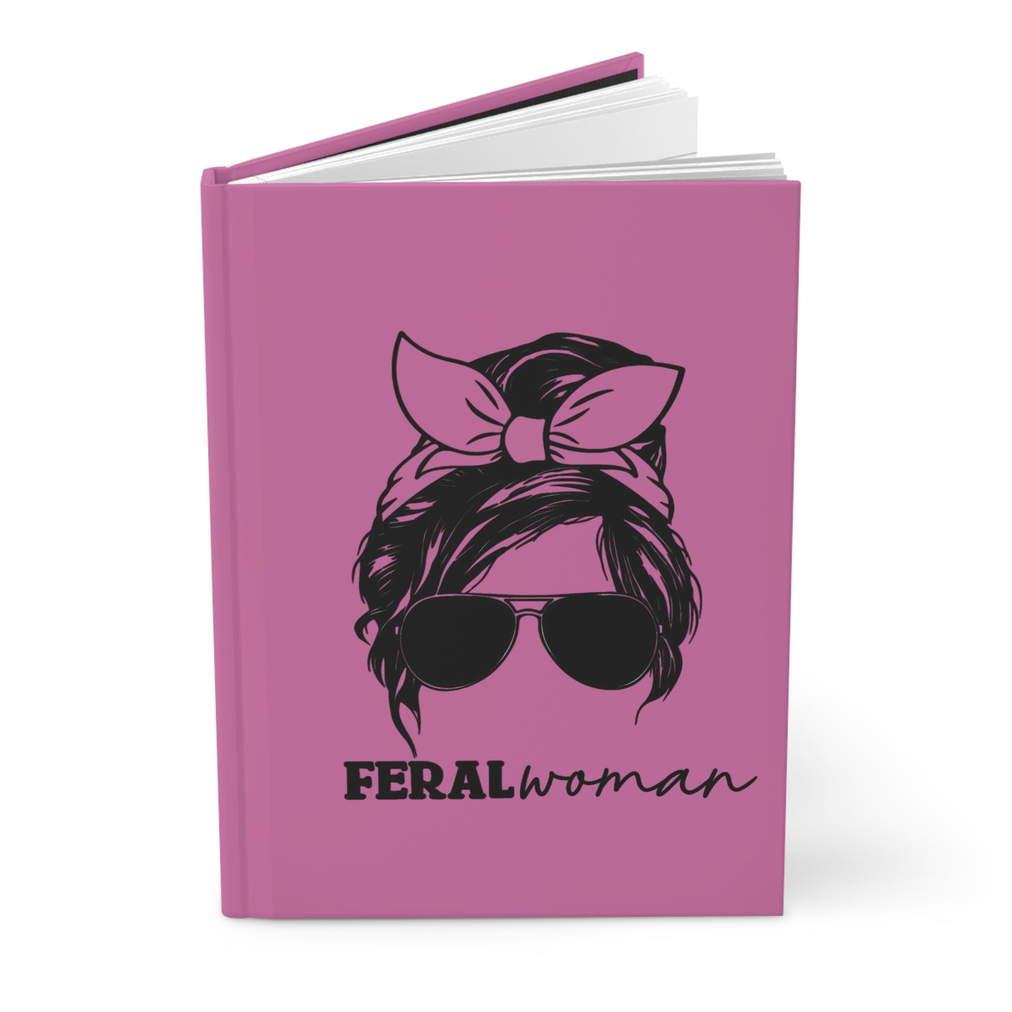 Feral Woman Hardcover Journal Matte