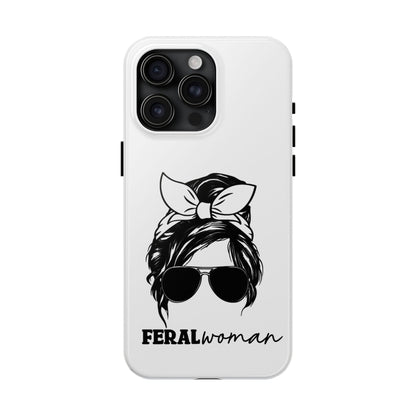 Feral Woman - Tough Phone Cases