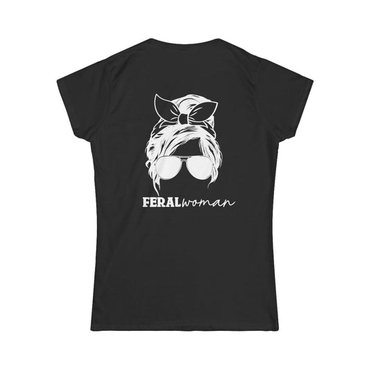 Feral Woman - Women's Softstyle Tee