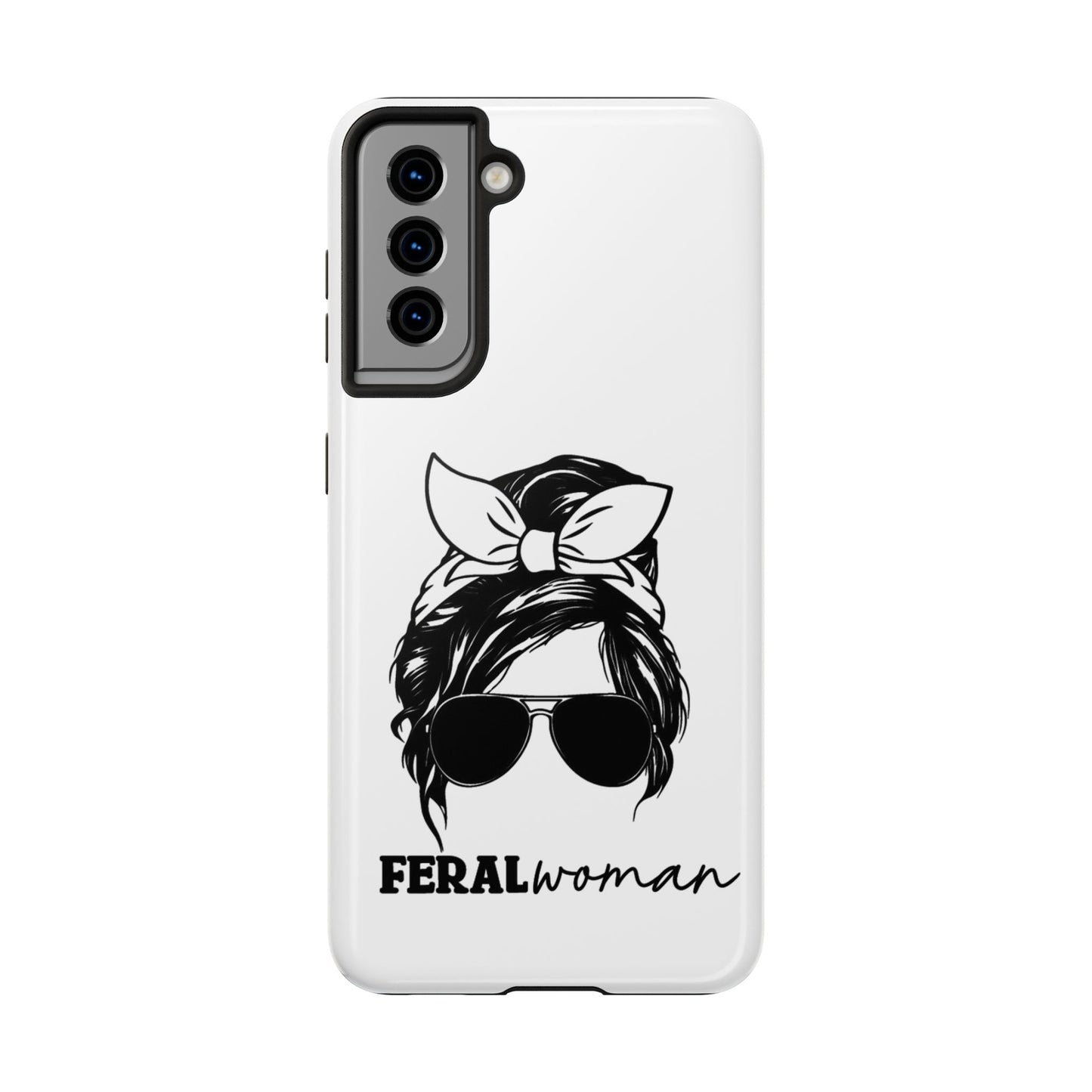 Feral Woman - Tough Phone Cases