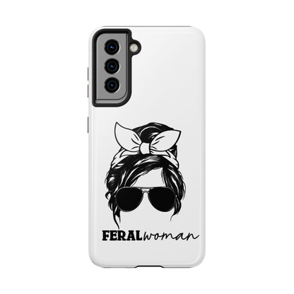 Feral Woman - Tough Phone Cases