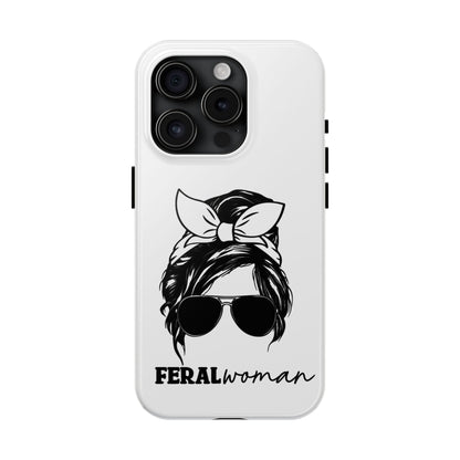 Feral Woman - Tough Phone Cases