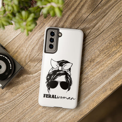 Feral Woman - Tough Phone Cases