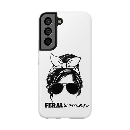 Feral Woman - Tough Phone Cases