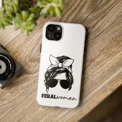 Feral Woman - Tough Phone Cases