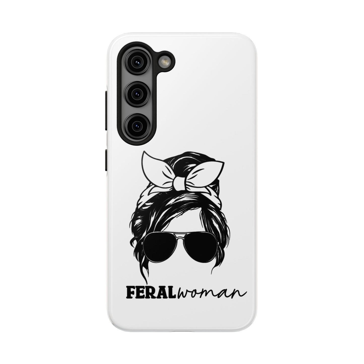 Feral Woman - Tough Phone Cases