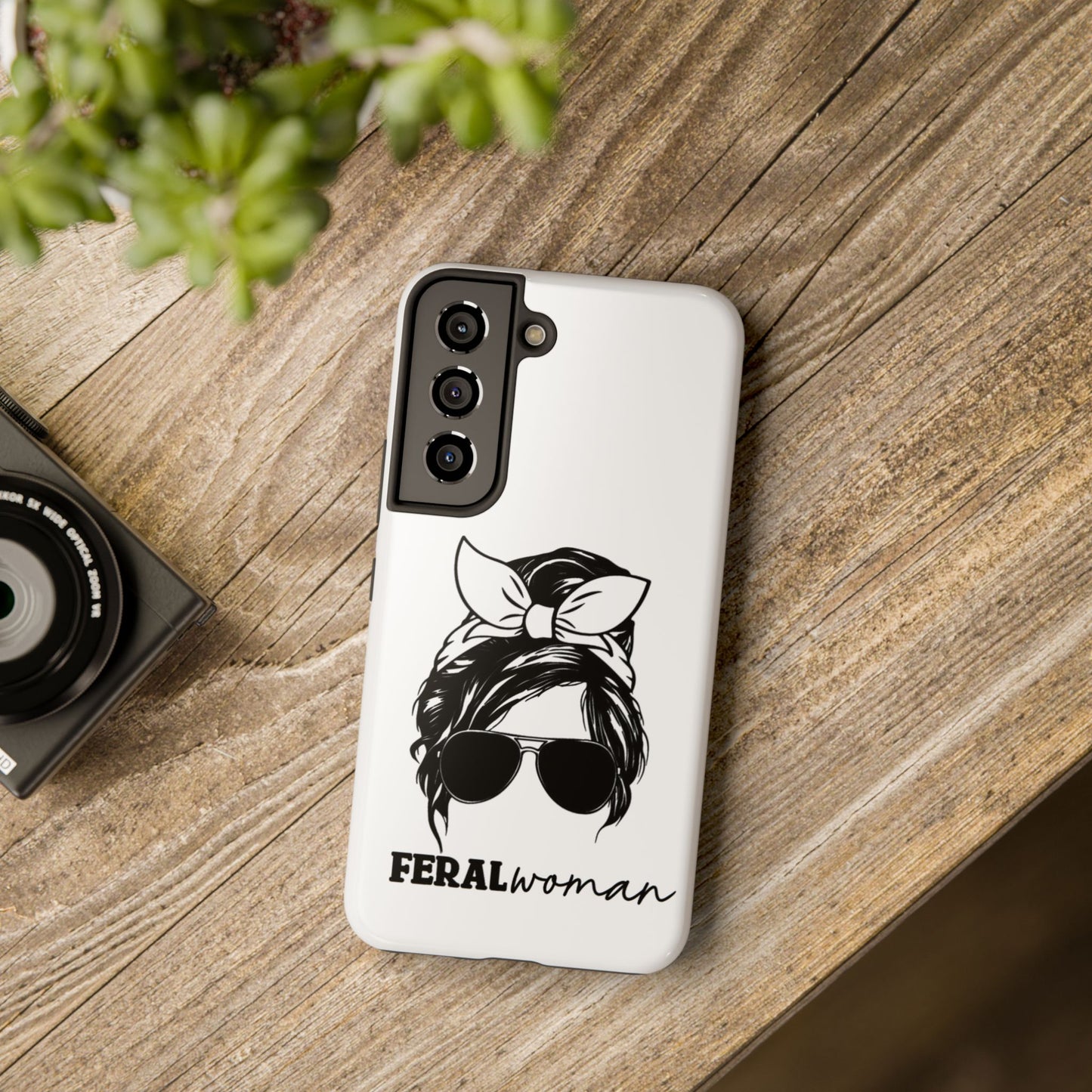 Feral Woman - Tough Phone Cases